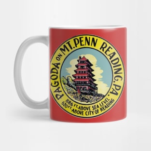 Vintage Pagoda of Reading, PA image Mug